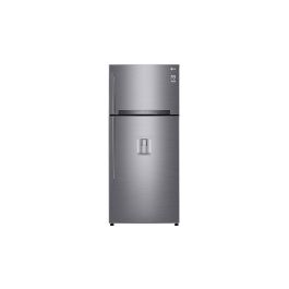 GL-F652HLHU Net 438(L) Top Freezer Refrigerator, Platinum Silver | LINEAR Cooling™ | Smart ThinQ™